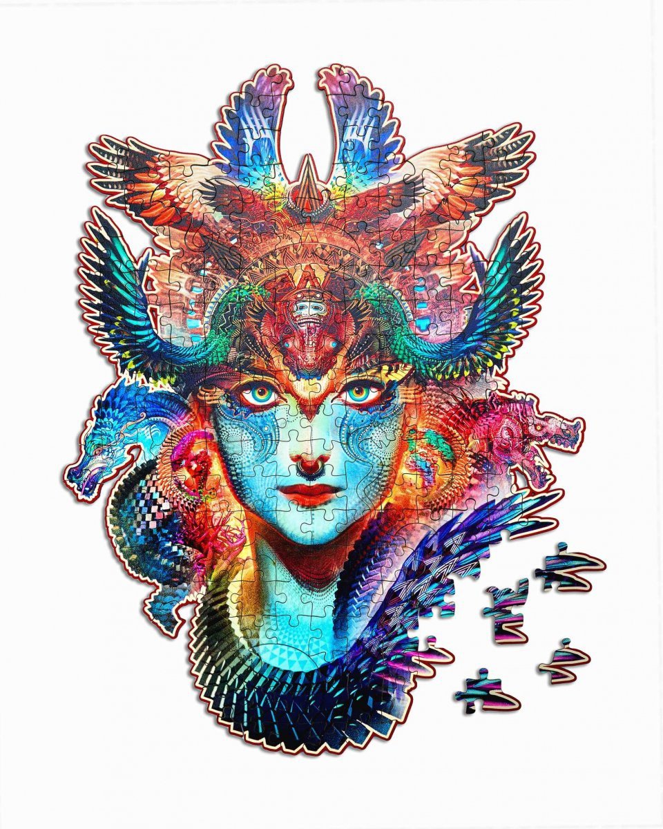 Puzzle Drewniane Smok Dharma L