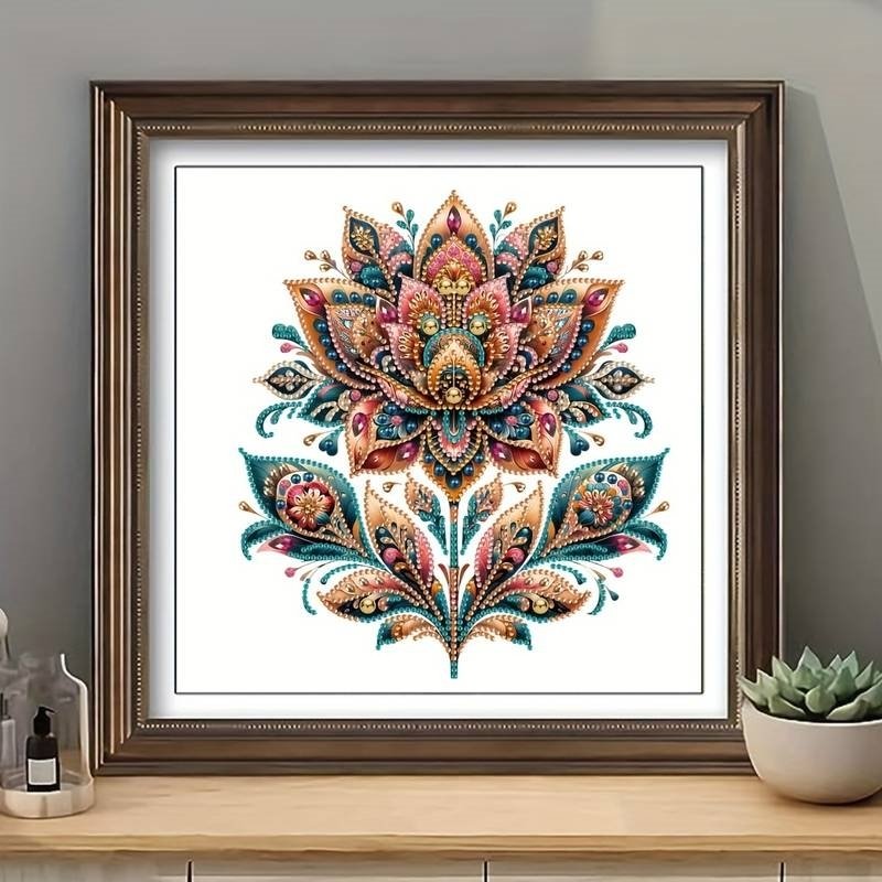 Haft Diamentowy Diamentowy Lotos 30x30 cm