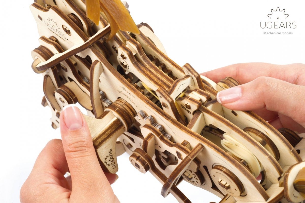 Puzzle 3D Drewniane Koń-Mechanoid uGEARS