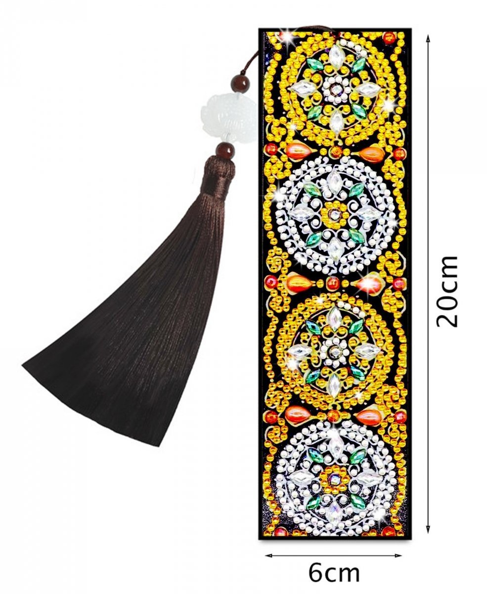 Haft Diamentowy Zakładka do książki - Mandala