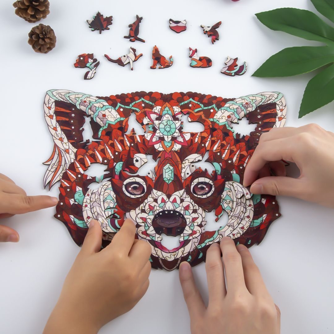 Puzzle Drewniane SPRYTNY SZOP M