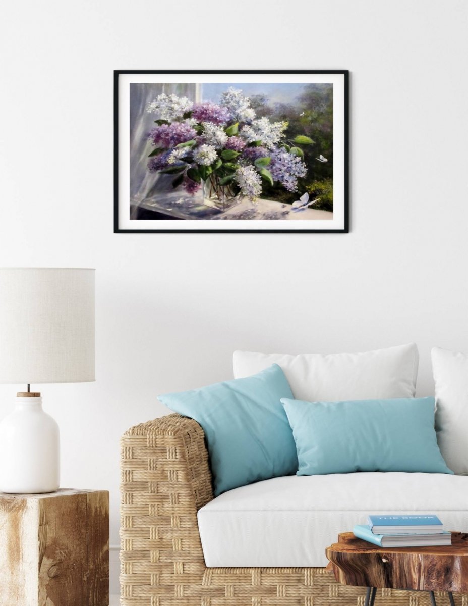 Haft Diamentowy Wiosenny Dzień 40x50