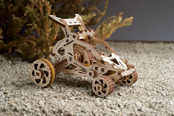 Puzzle 3D Drewniane Łazik Pustynny Mini Buggy uGEARS