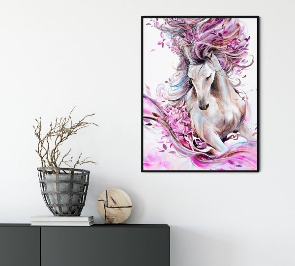 Haft Diamentowy Koń Marzeń 55x70 cm