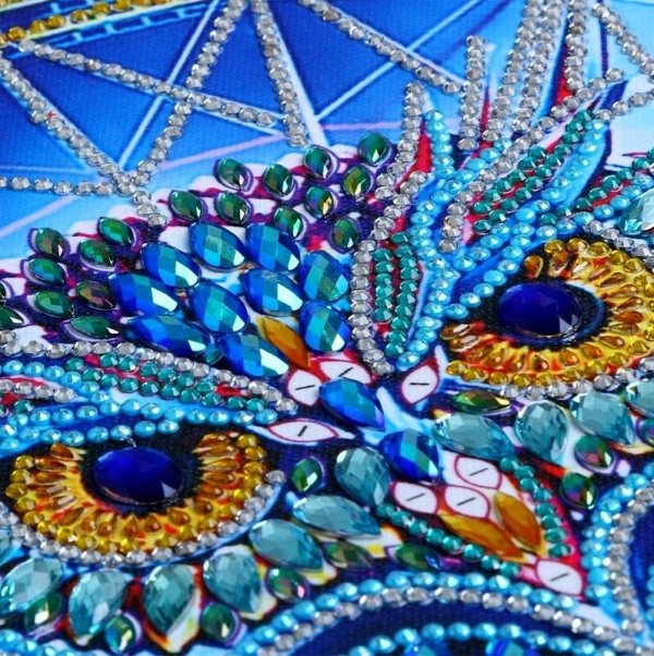 Haft Diamentowy Diamentowa Sowa 40x50 cm