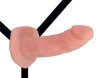 Strap-on Unisex Hollow proteza penisa przód