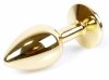 Metal-Gold-wtyczka-analna-z-czarnym-kryształkiem