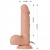 Beautiful Bahamut Dildo realistyczny penis na przyssawkę z jajami