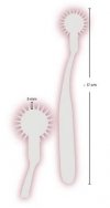 Sextreme Steel Wartenberg Wheel stymulator nerwów kółko wymiary