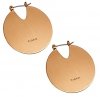 Kolczyki-Gold-Disc-w-złotym-kolorze-PILGRIM