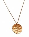 Łańcuszek-PILGRIM-Gold-Wavy-Medal