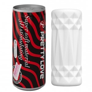 Masturbator Fine Lady Red w puszce energetyka