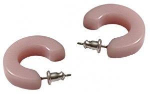 Kolczyki semi-circle earrings - PILGRIM
