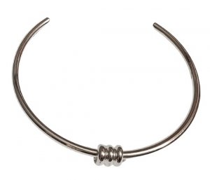 Naszyjnik Choker Silver Barbed