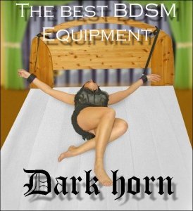 Dark Horn Mean Violet zestaw do krępowania rąk BDSM