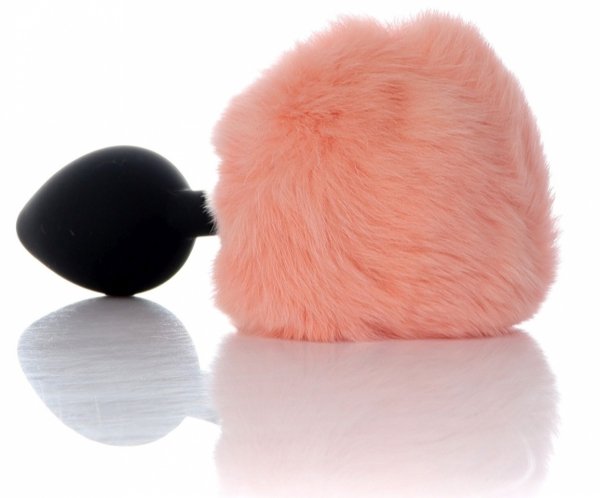 Wtyczka-analna-z-króliczym-ogonem-Silicone-Anal-Plug-with-Bunny-Tail