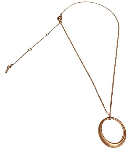 Łańcuszek-Naszyjnik-PILGRIM-Gold-Ring