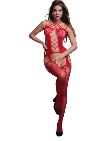 Bodystocking-Christine-Jasmin-Red-S-L
