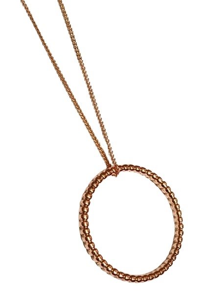 Łańcuszek-Naszyjnik-PILGRIM-Gold-Ring