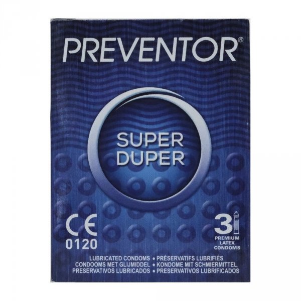 Prezerwatywy Preventor Super Duper 3szt