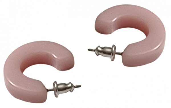 Kolczyki semi-circle earrings - PILGRIM