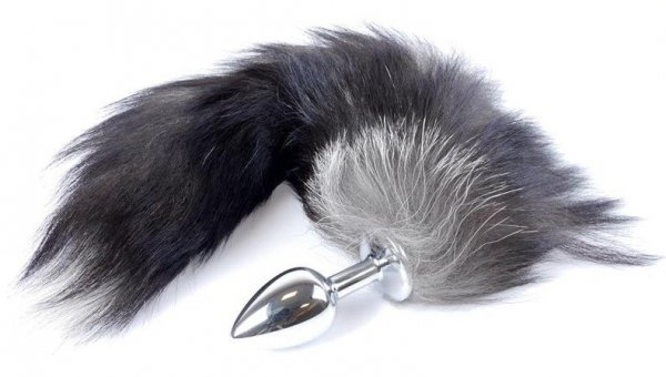 Fox Silver Plug wtyczka analna z lisim ogonem