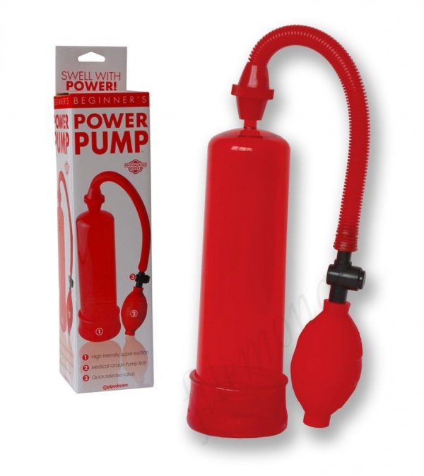Pompka erekcyjna Power Pump Beginner Red