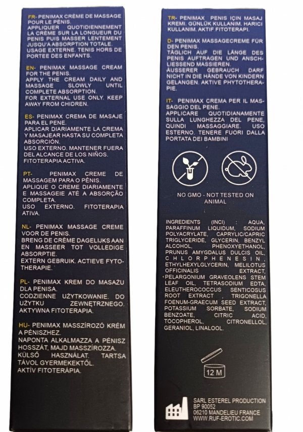 PenimaX krem powiększający penisa