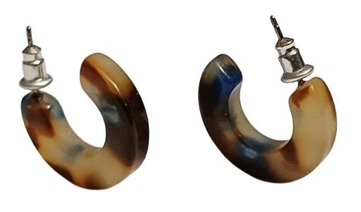 Kolczyki Chunky Hoops - PILGRIM