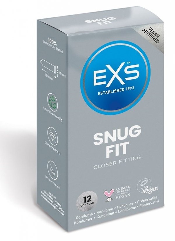 Prezerwatywy EXS Snug Fit pudełko 12szt