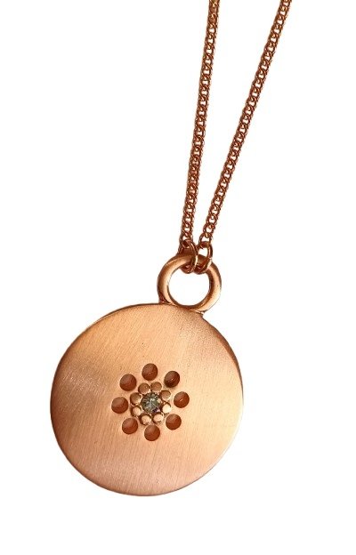 Łańcuszek PILGRIM Disc Magic Gold