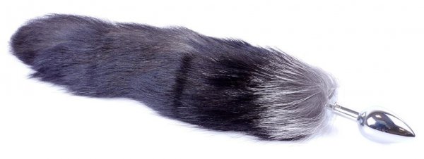 Fox Silver Plug wtyczka analna z lisim ogonem