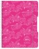 Brulion na spirali  B5 80k. Eco PP mix colors, Herlitz