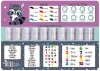 Podkład laminowany A3 mix Bambino DZ, St.Majewski