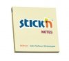 Notes samoprzylepny 76 x 76 mm żółt-past., Stick`n
