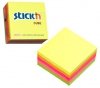 Notes samoprzylepny 75 x 75 mm 400k.mix neon, Stick`n