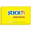 Notes samoprzylepny 76 x 127 mm neon-żółty , Stick`n