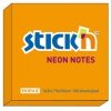 Notes samoprzylepny 76 x 76 mm pomar-neon., Stick`n