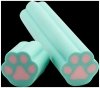 Gumka do ołówka kocia łapka, rozm gumki 20x113mm oraz 20x20mm, Tochain