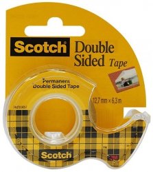 Taśma dwustronna 12x6,3m+dysp.Scotch 3M