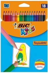 Kredki 18-kol. Tropicolor Kids, BiC