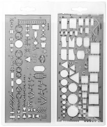 Szablon kreślarski elektro-techniczny, Koh-I-Noor