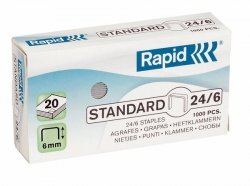 Zszywki 24/6 1000szt., Rapid