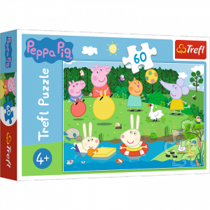 Puzzle 60 Wakacyjna zabawa Świnka Peppa 17326