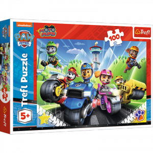 Puzzle 100 Psi Patrol na motorach 16430