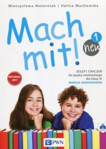 Mach mit! neu 1 ćwiczenia do języka niemieckiego dla klasy 4 zakres rozszerzona