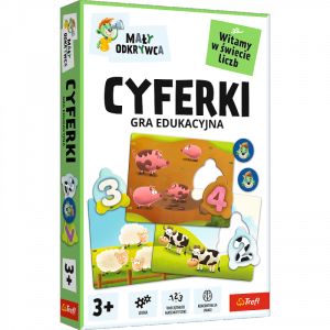 Gra Cyferki Mały odkrywca Rodzina Treflików 02810