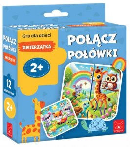 Gra Połącz Połówki Zwierzątka