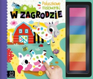 W zagrodzie. Paluszkowe malowanki