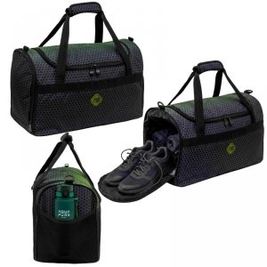Torba sportowa Abag Hexagon Green Ombre